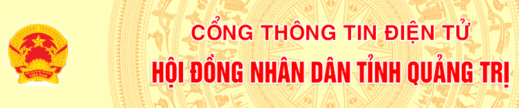 Cổng thông tin điện tử HĐND Tỉnh Quảng Trị