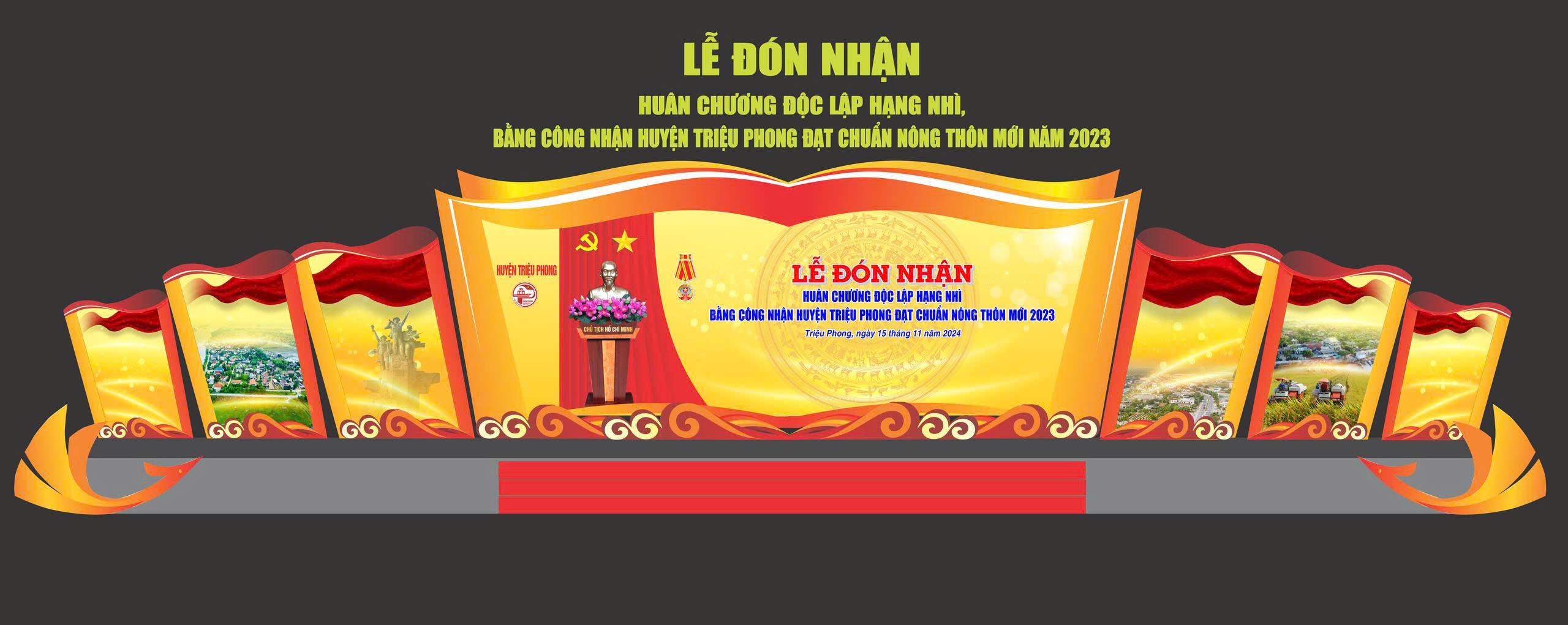 Niềm vui đón nhận Huân chương Độc lập hạng Nhì và Bằng công nhận huyện đạt chuẩn nông thôn mới