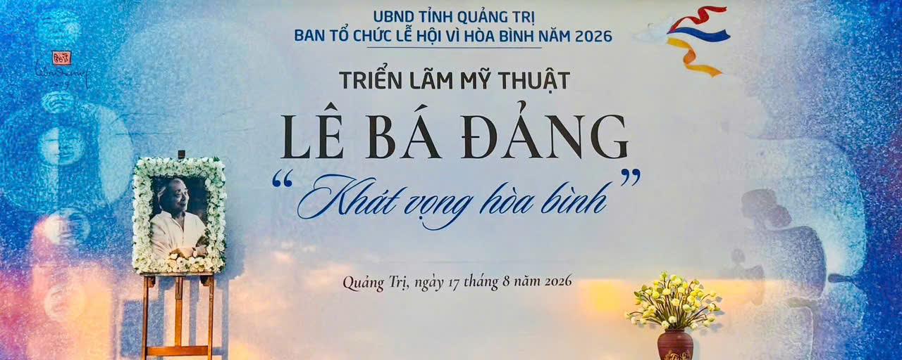 XÃ TRIỆU PHONG THAM DỰ KHAI MẠC TRIỂN LÃM “LÊ BÁ ĐẢNG – KHÁT VỌNG HÒA BÌNH”