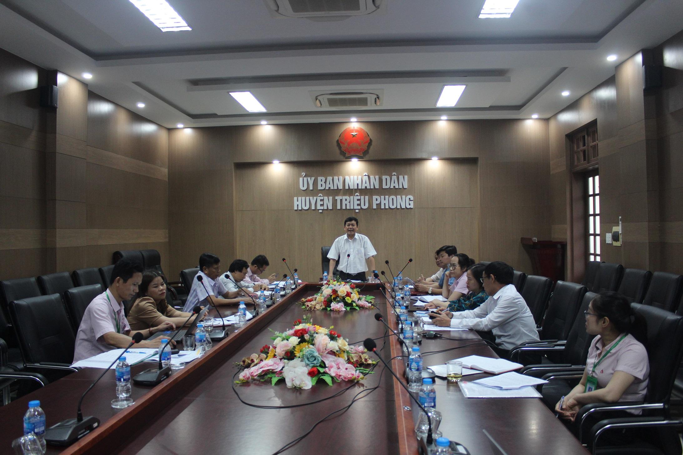 UBND huyện Triệu Phong tổ chức phiên họp trực tuyến...