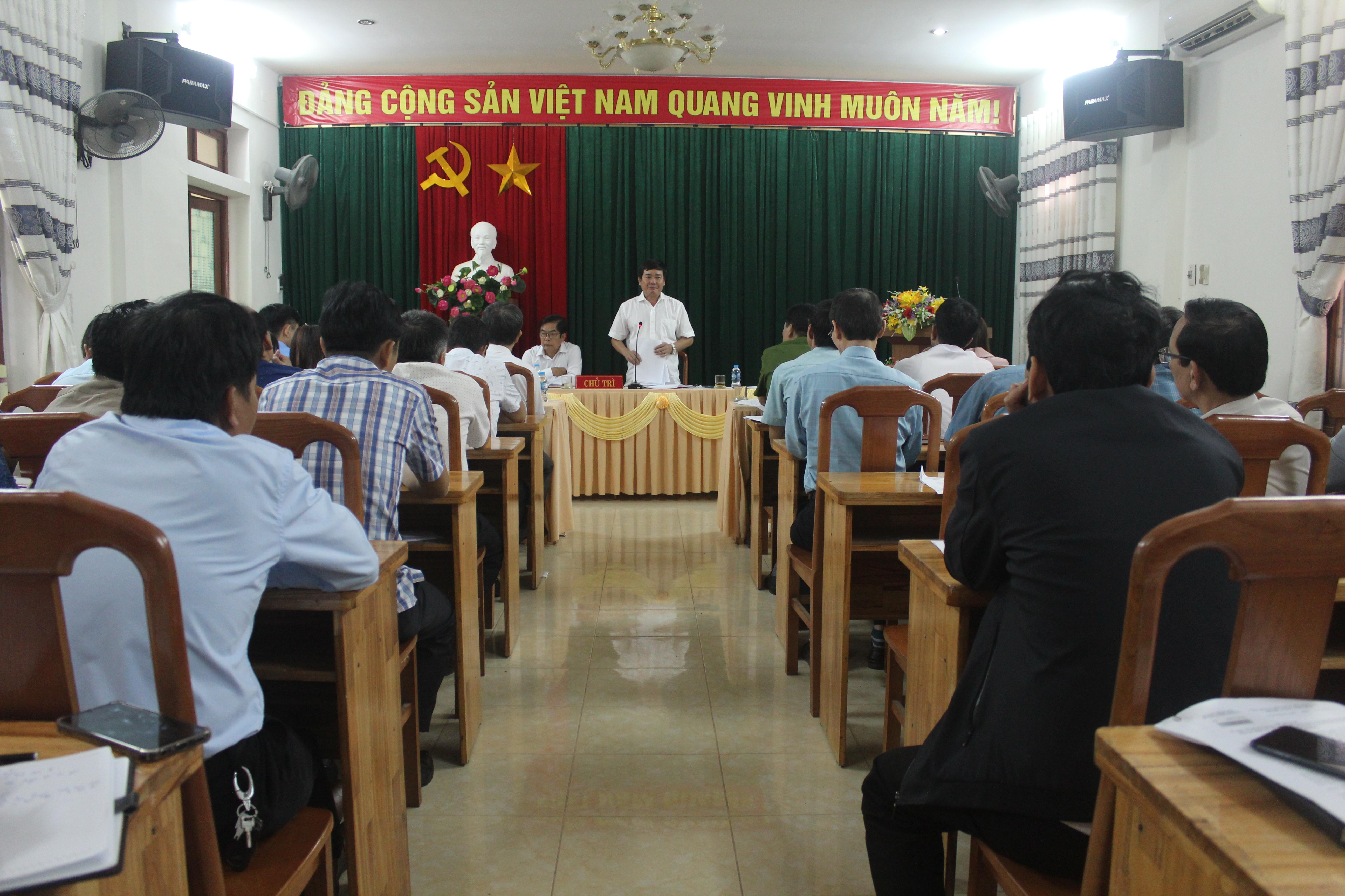 UBND huyện Triệu Phong tổ chức phiên họp triển khai Lễ hội Đua thuyền truyền thống huyện Triệu Phong...