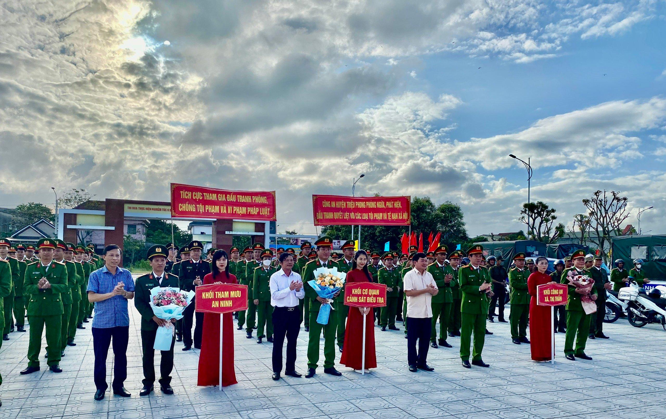 Lễ ra quân thực hiện cao điểm tấn công trấn áp tội...