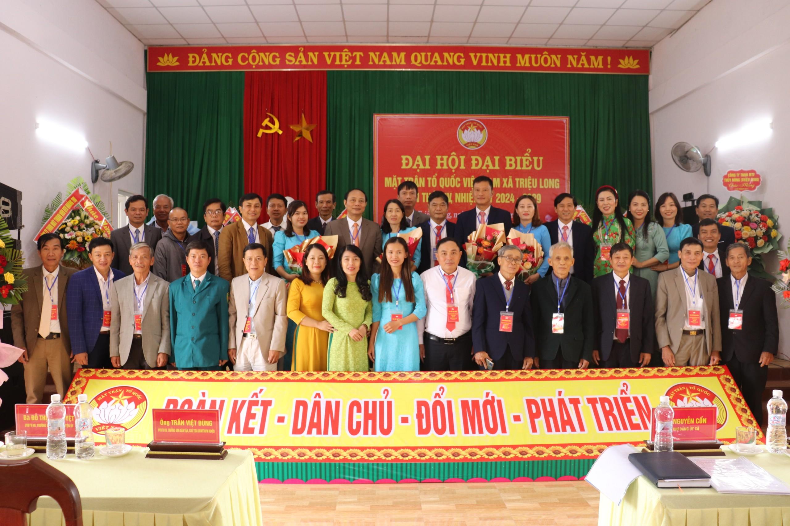 Đại hội MTTQ Việt Nam xã Triệu Long lần thứ XIV, nhiệm kỳ 2024 -2029