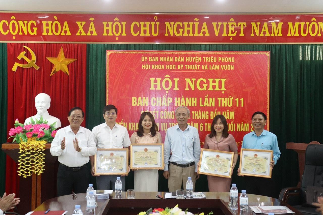 Hội Khoa học - Kỹ thuật và Làm vườn huyện Triệu Phong sơ kết 6 tháng đầu năm; triển khai nhiệm vụ...