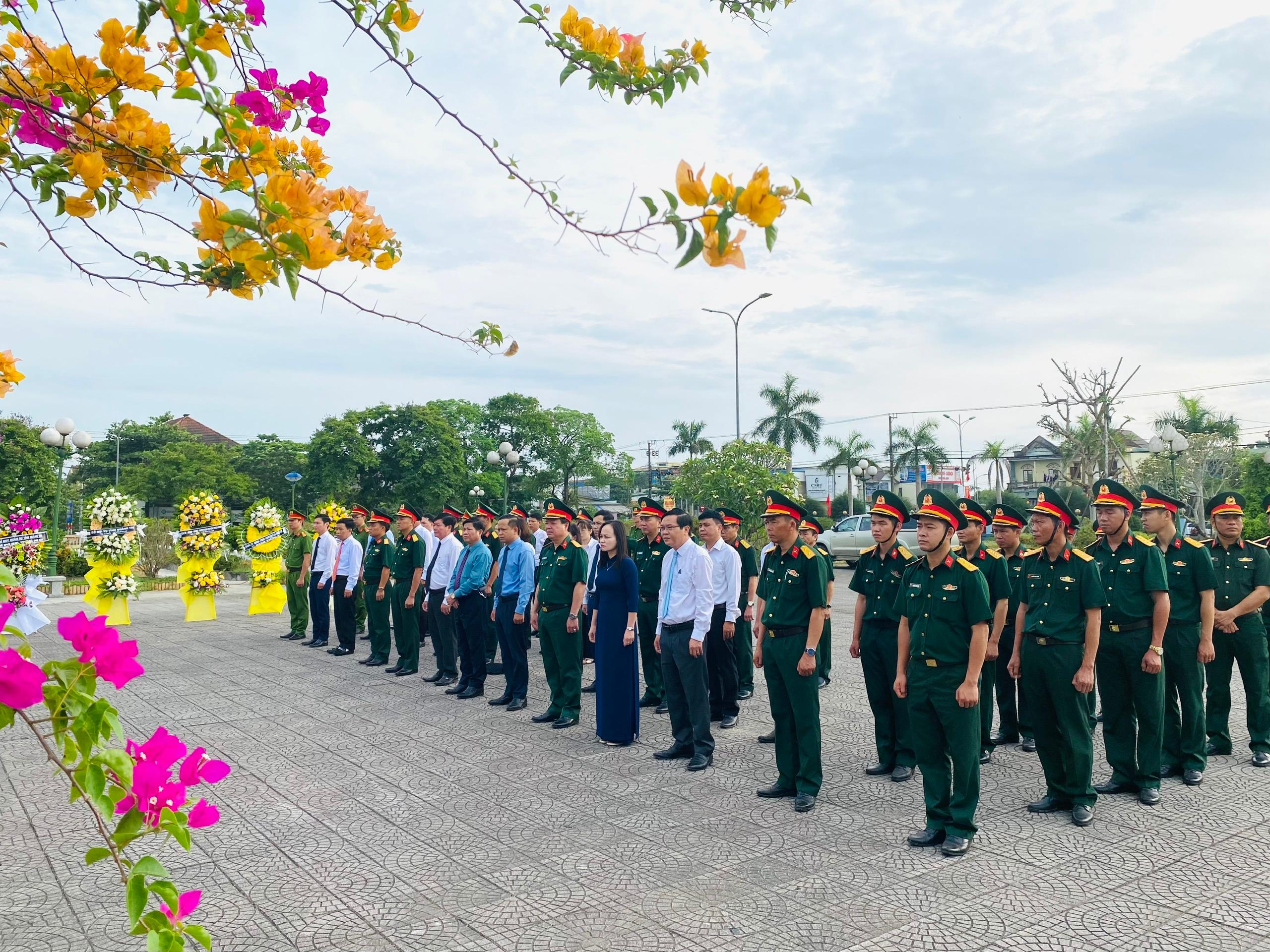 Triệu Phong Lễ truy điệu và an táng hài cốt liệt sỹ
