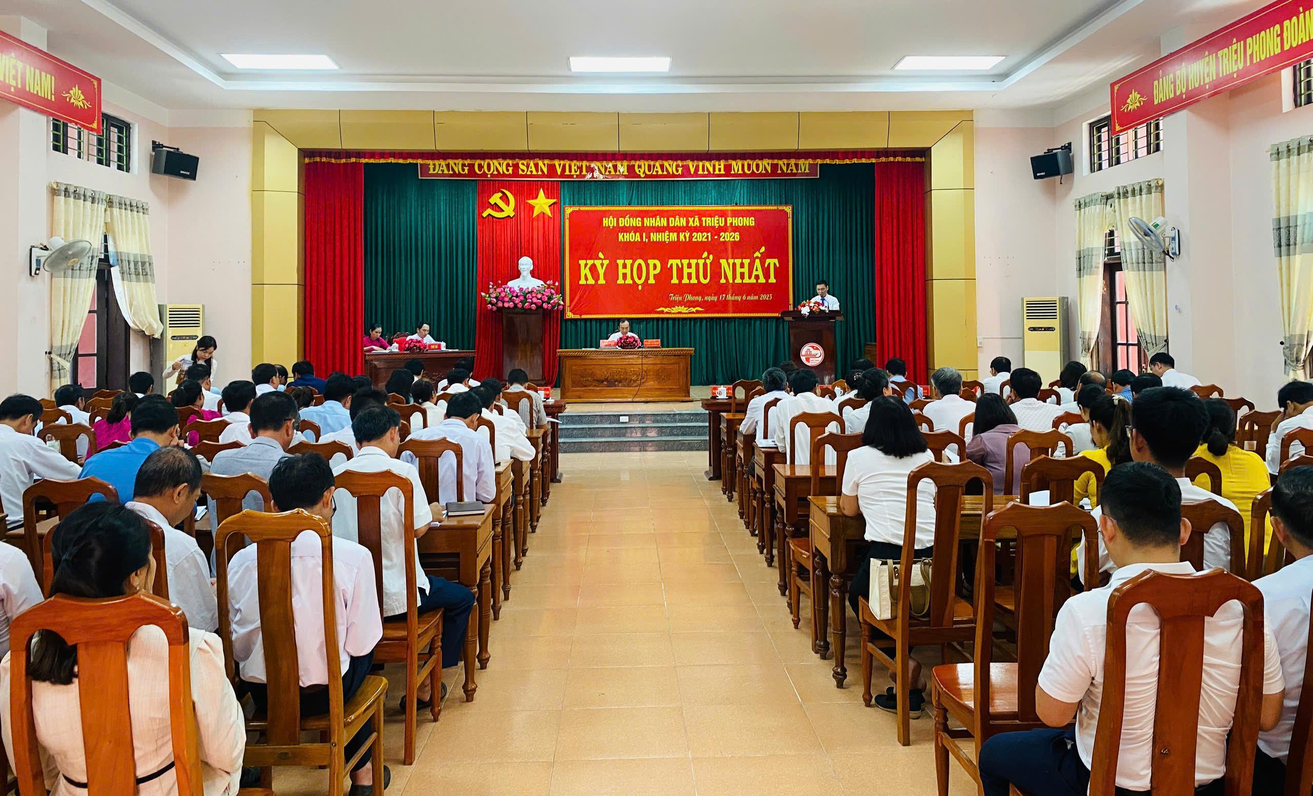 Vận hành thử nghiệm hoạt động của chính quyền xã Triệu Phong